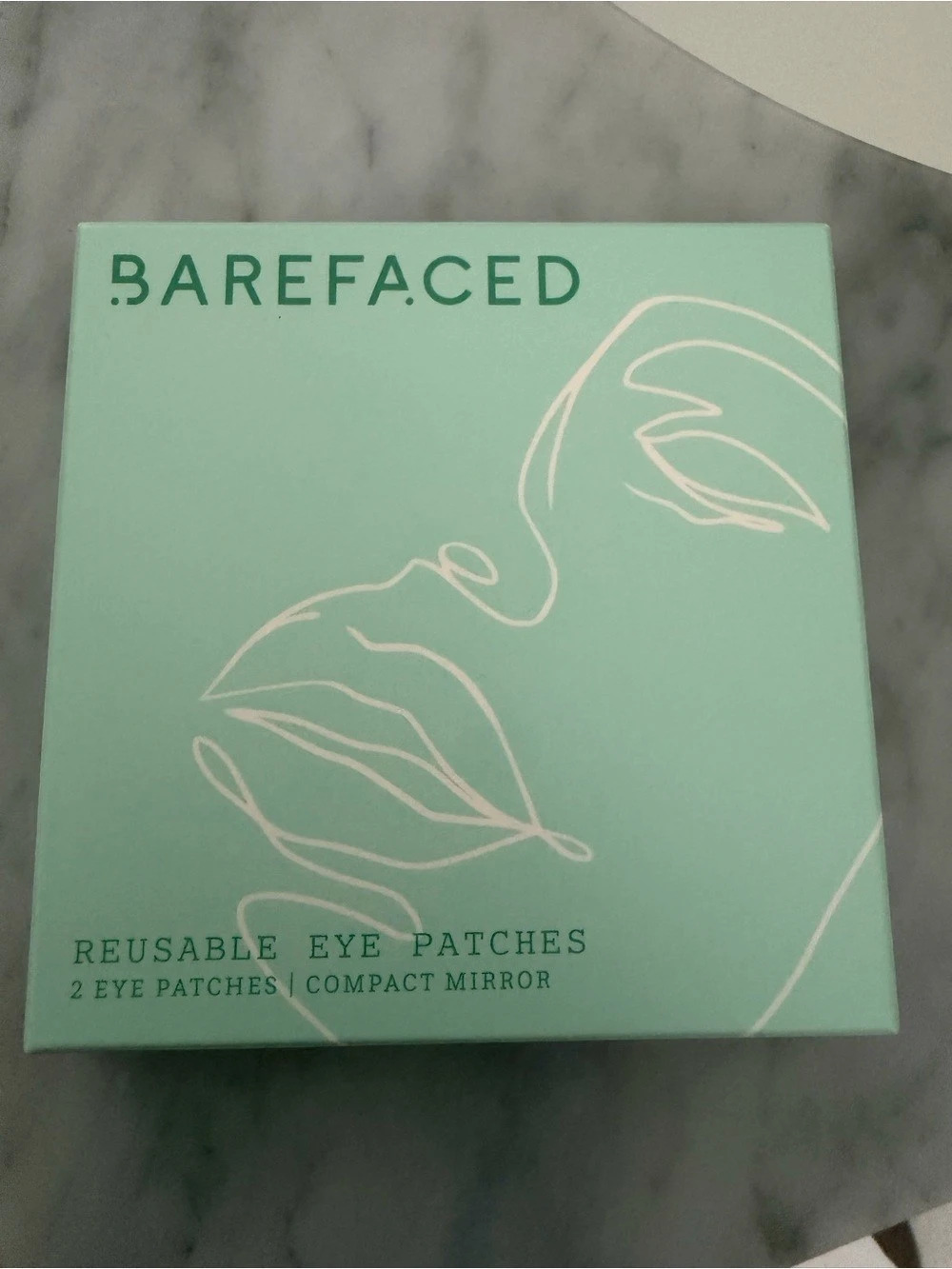 BAREFACED Reusable Eye Patches Green